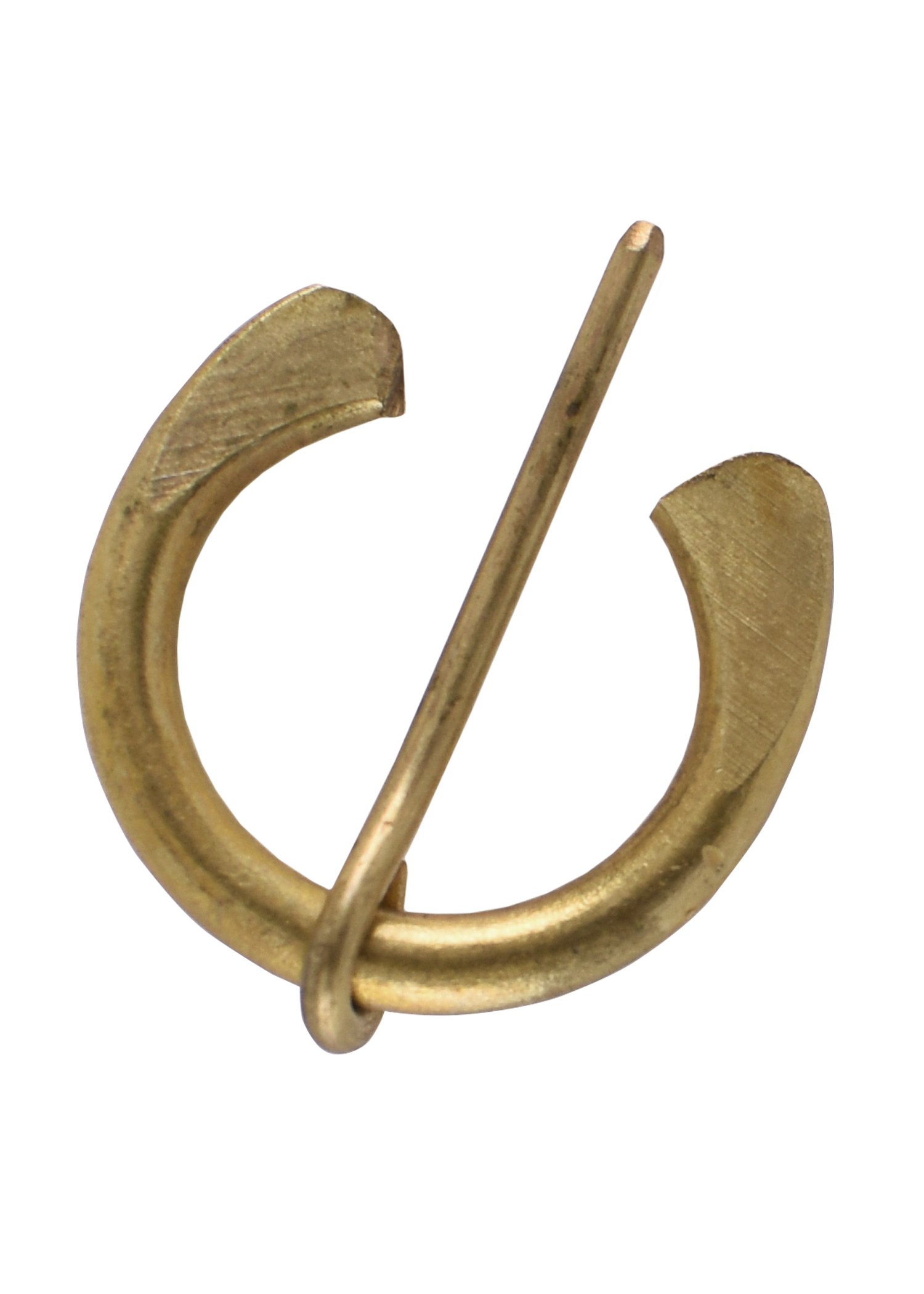 Small Brass Ring Brooch