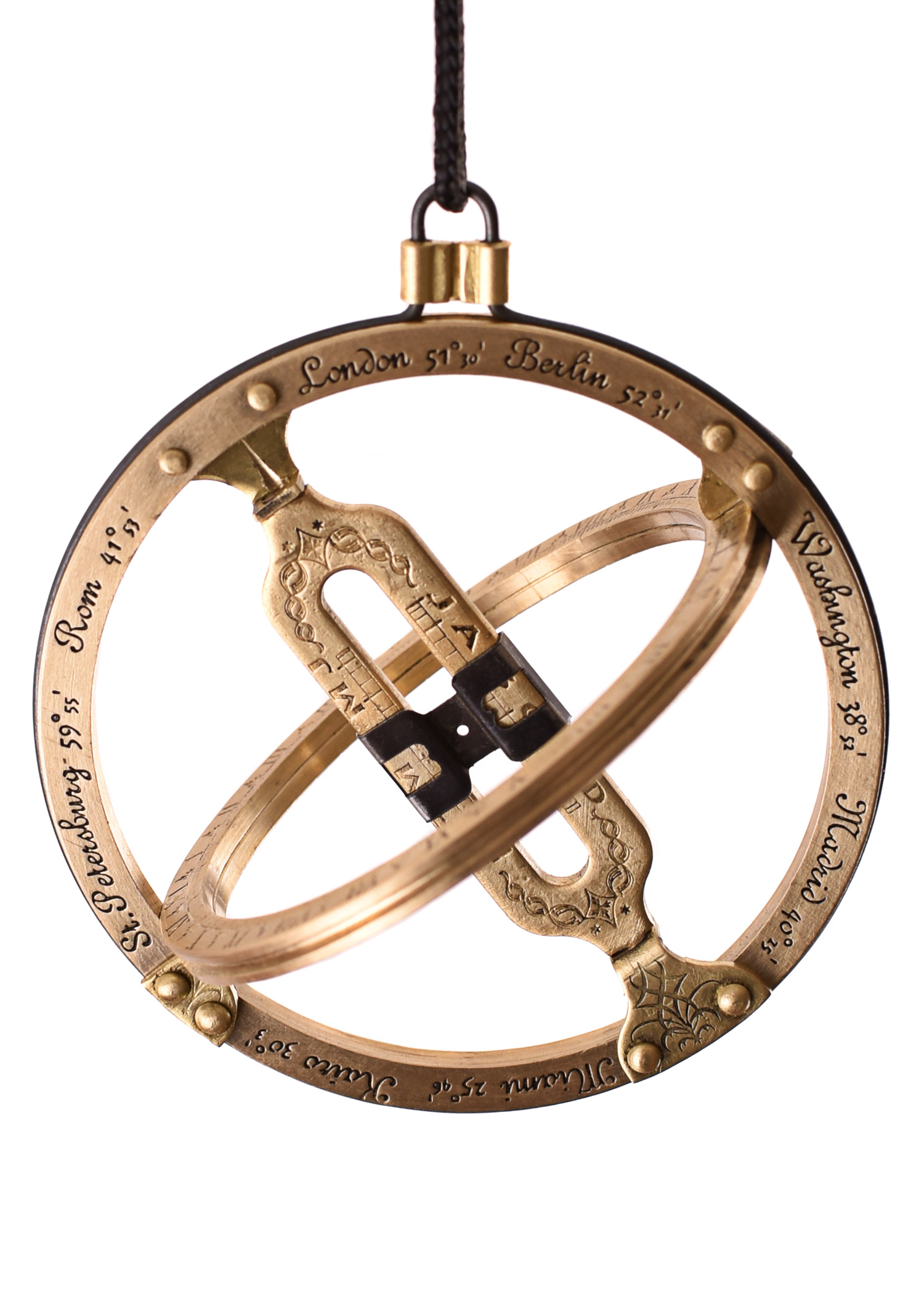 Pocket Sundial, brass