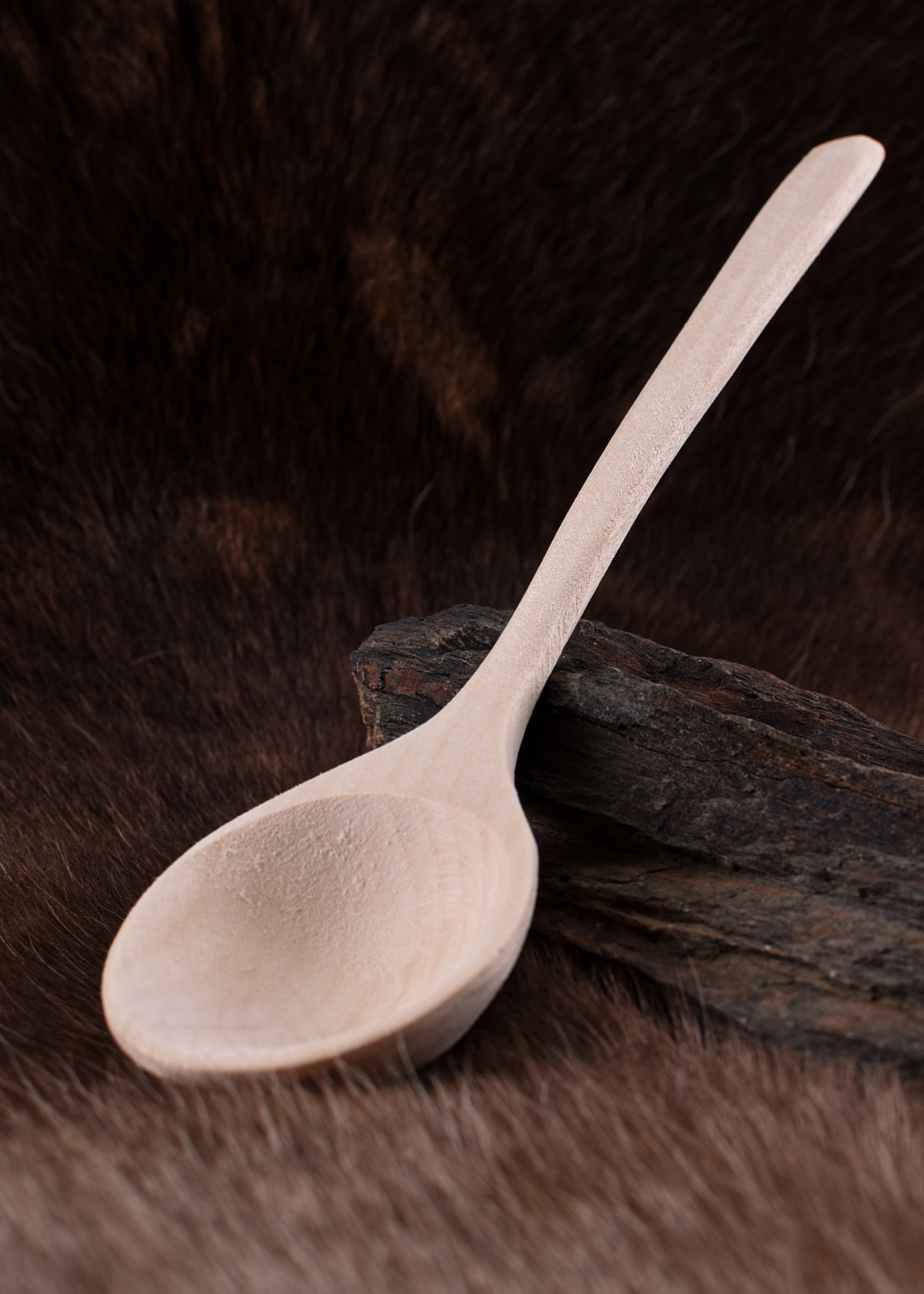 Wooden Spoon, Aspen Wood, approx. 24 cm
