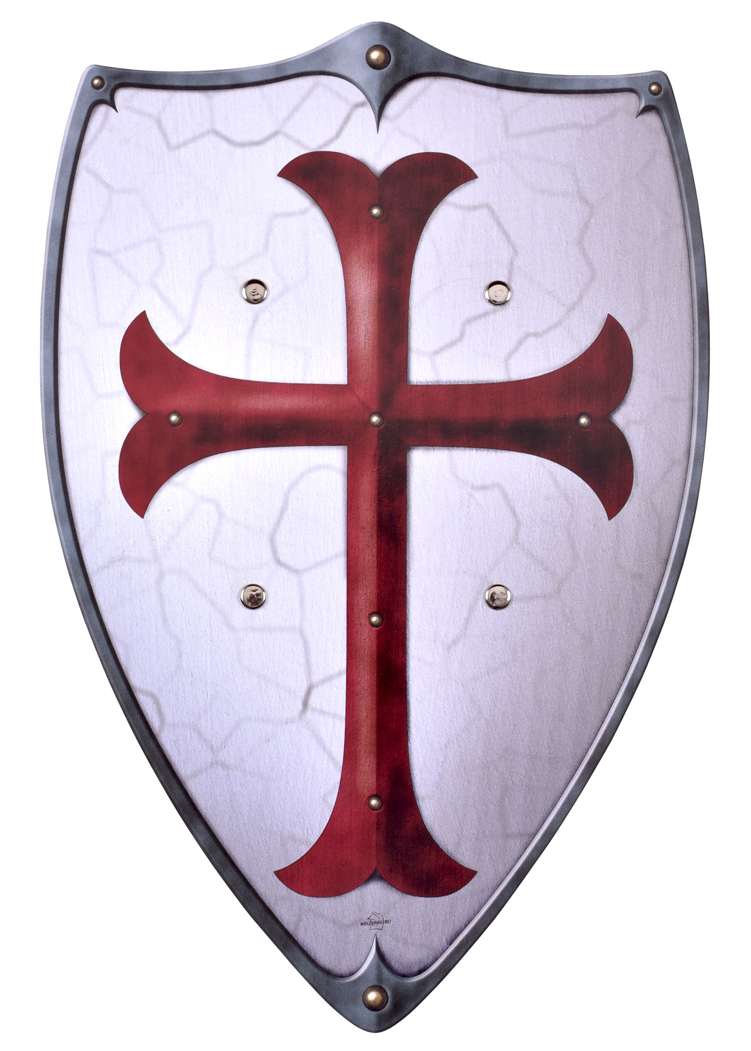 Children Knight Templar Shield, Wooden Toy