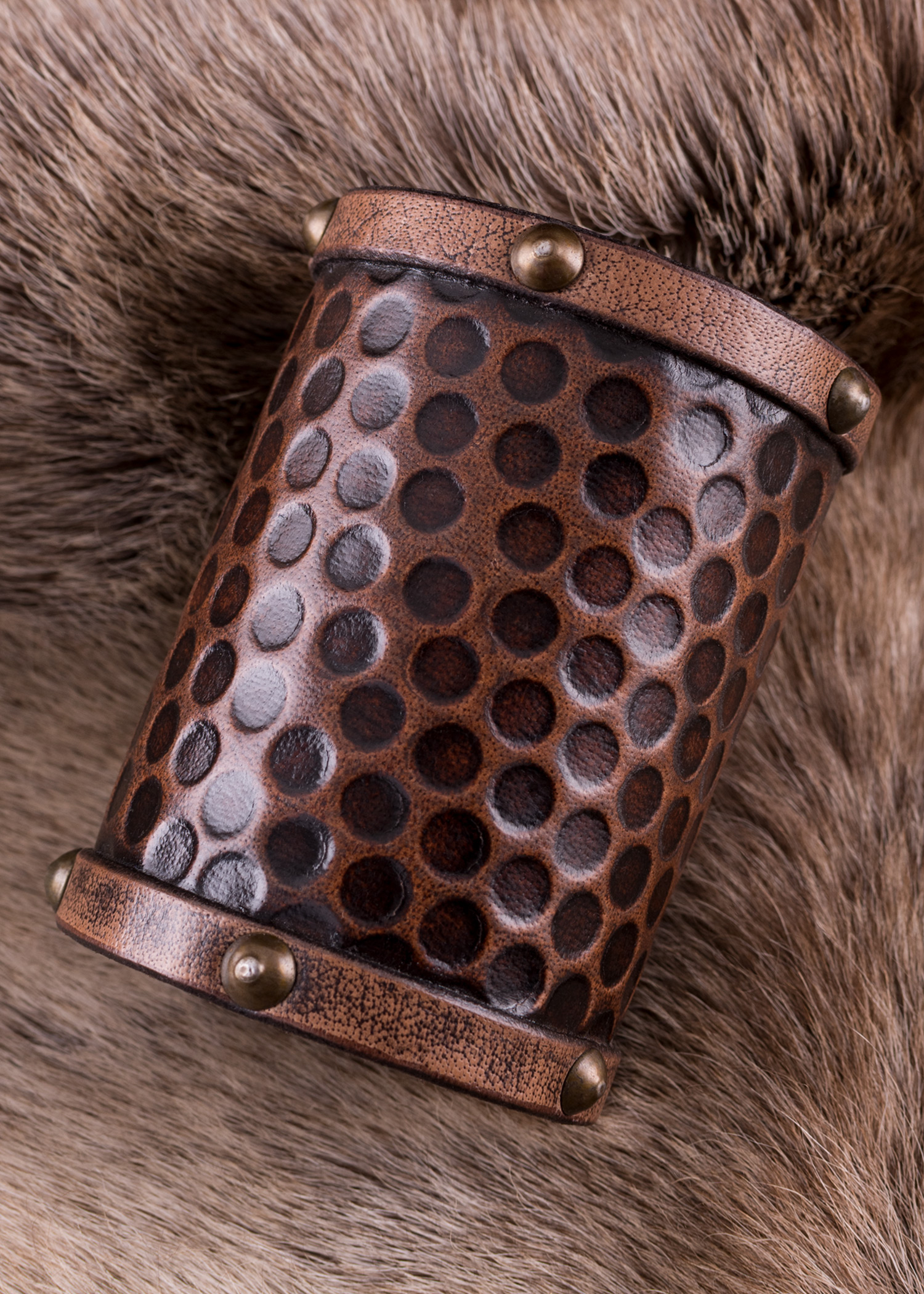 Leather Wristguard without Fittings