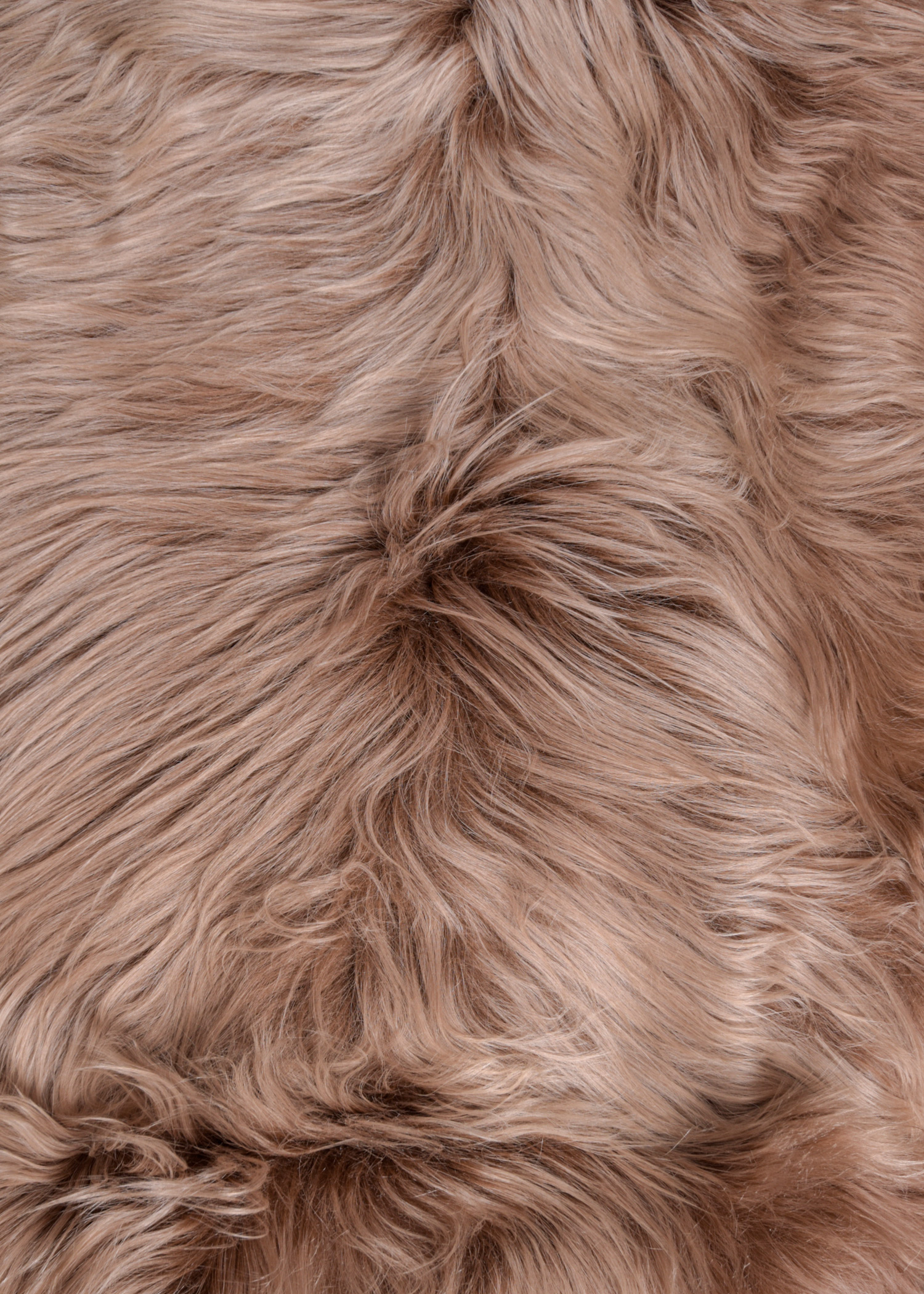 Nordic Sheepskin, brown-coloured, approx. 110 cm