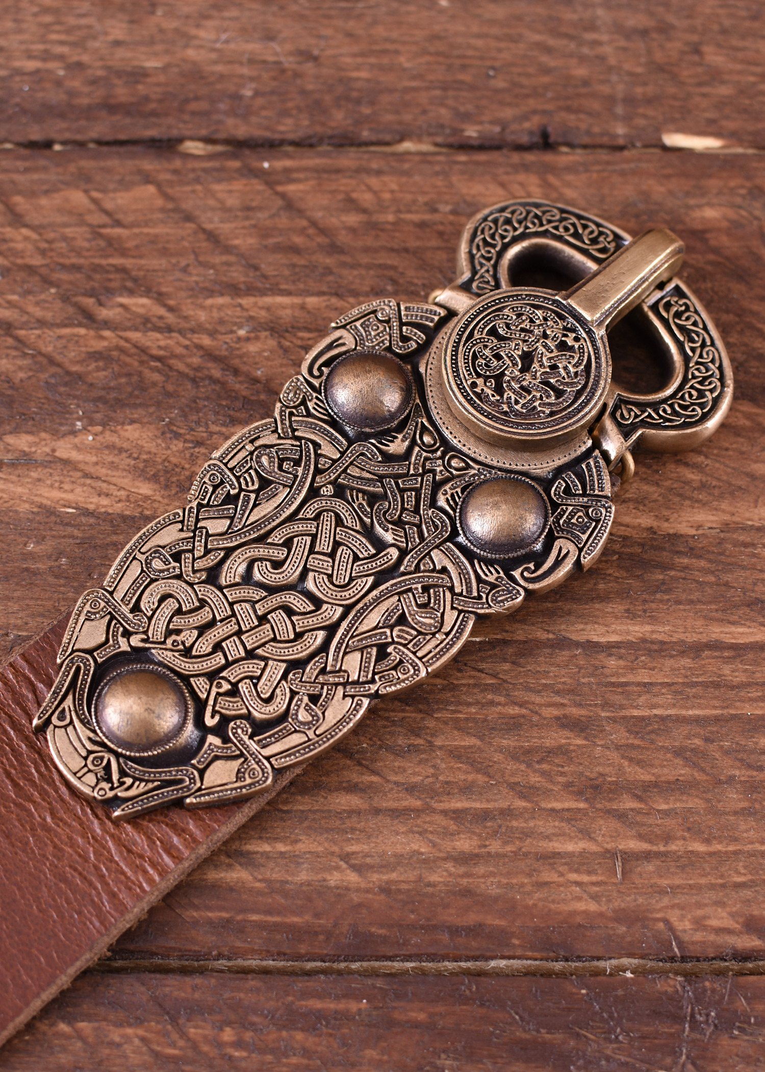 Sutton Hoo Leather Belt