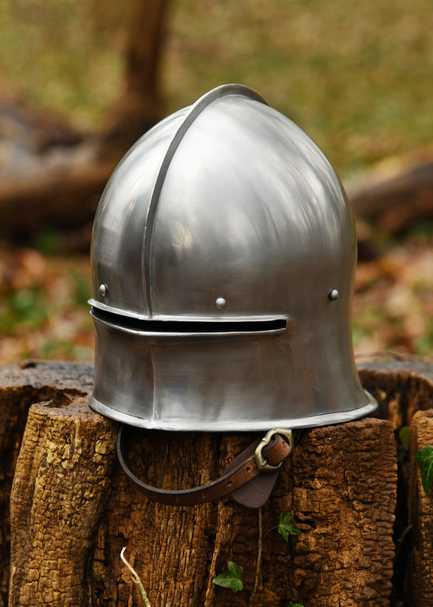 Basic Sallet, Medieval Helmet, 1.6 mm Steel, 15th Century