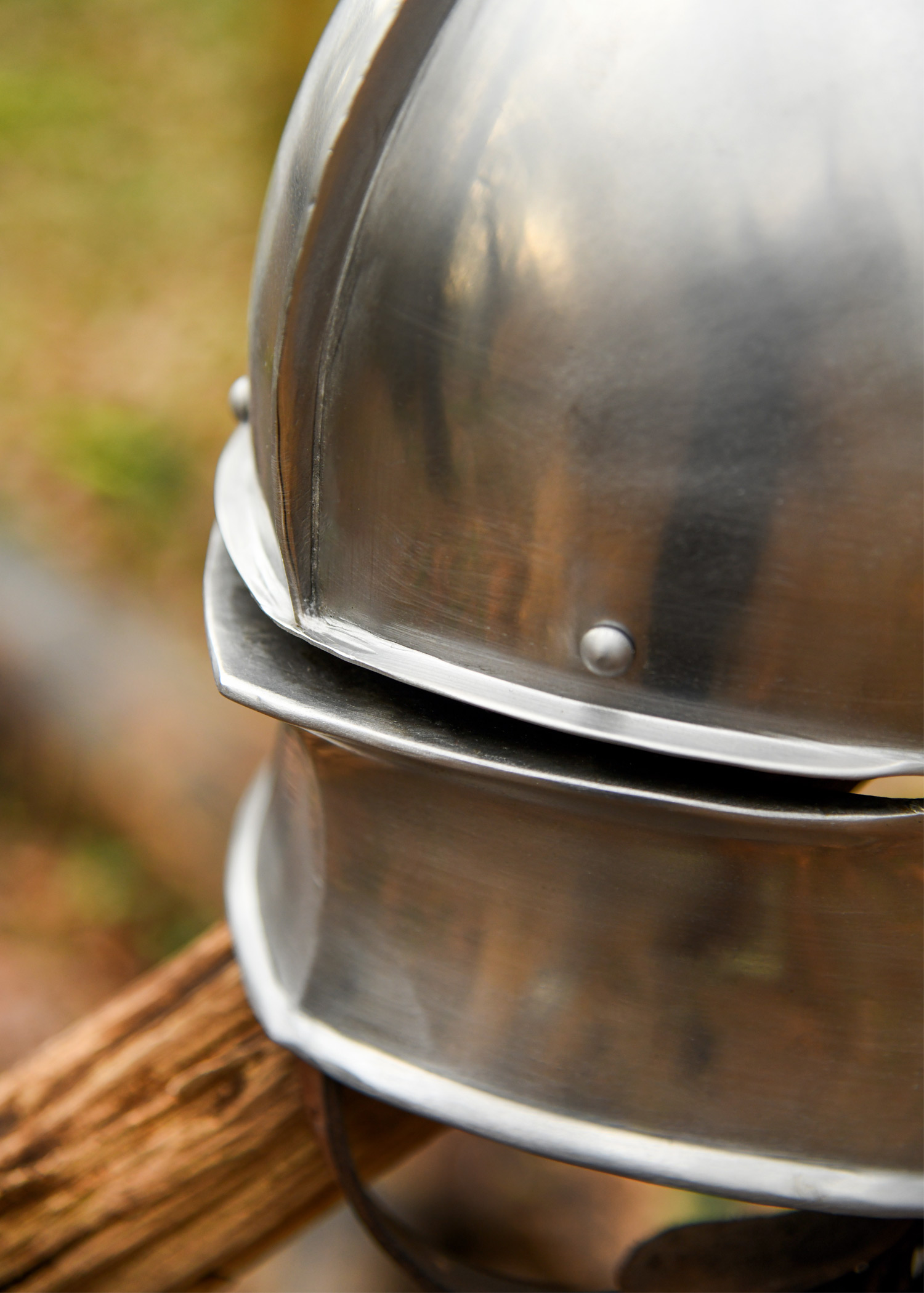 Basic Sallet, Medieval Helmet, 1.6 mm Steel, 15th Century