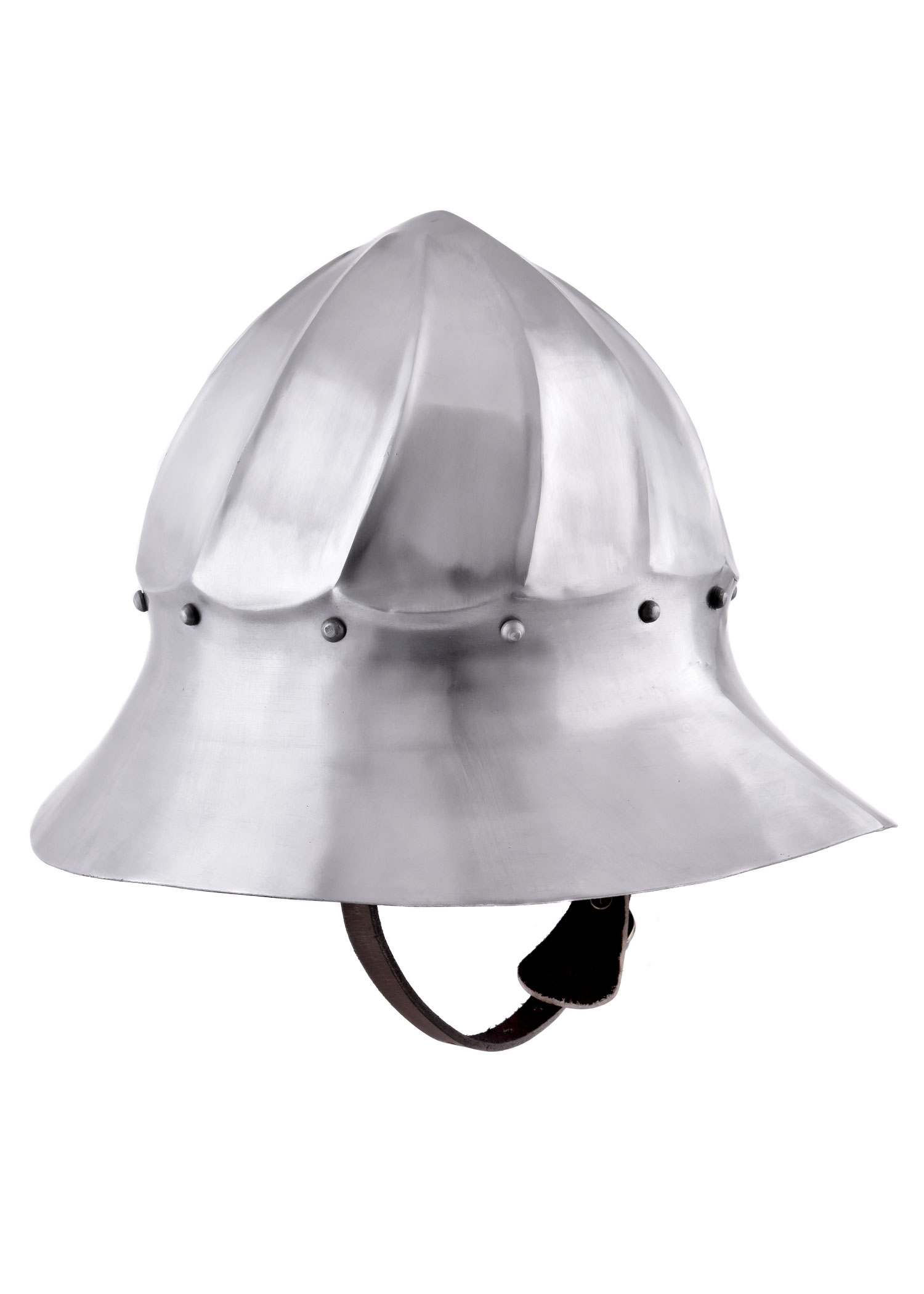 Burgundian Kettle Hat, 15th C., 1.6 mm Steel