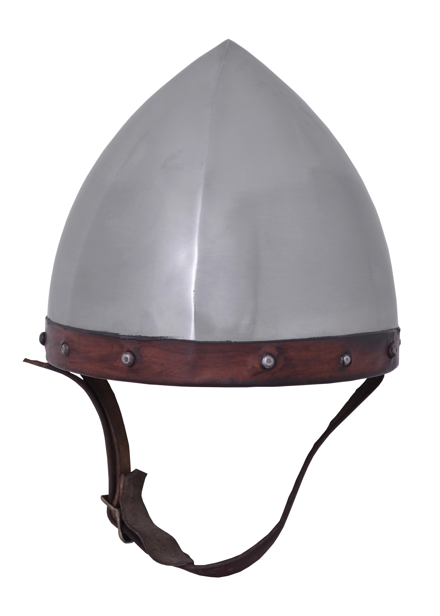 Archer Domed Helmet, 1.6 mm steel with leather liner