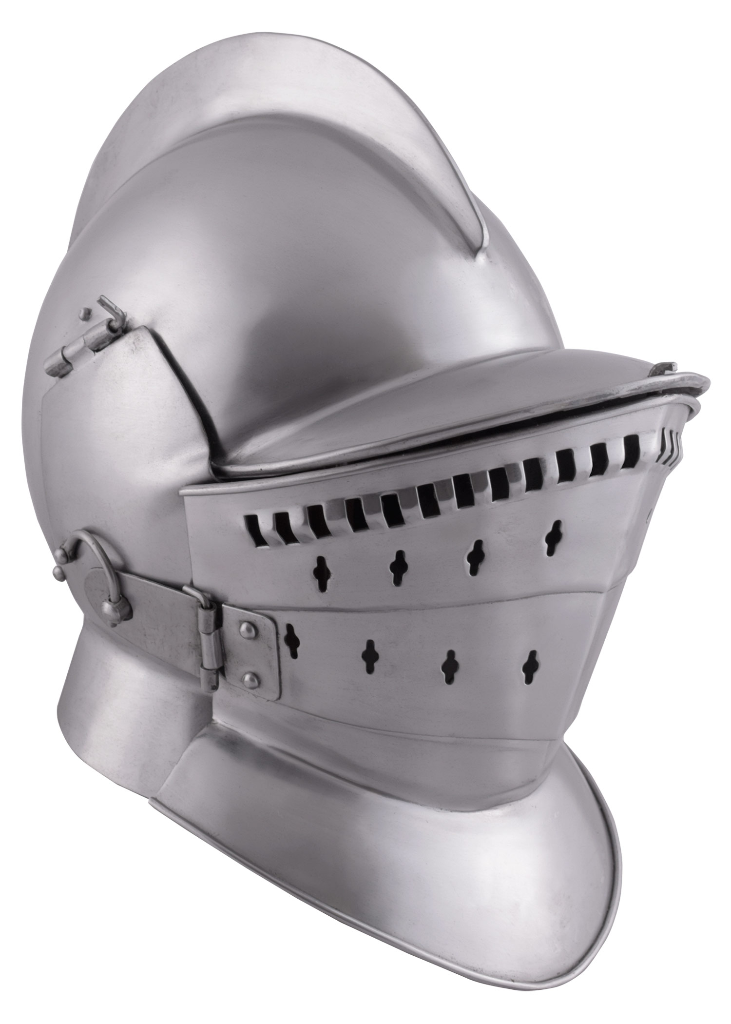 Burgonet with bevors, 2 mm steel