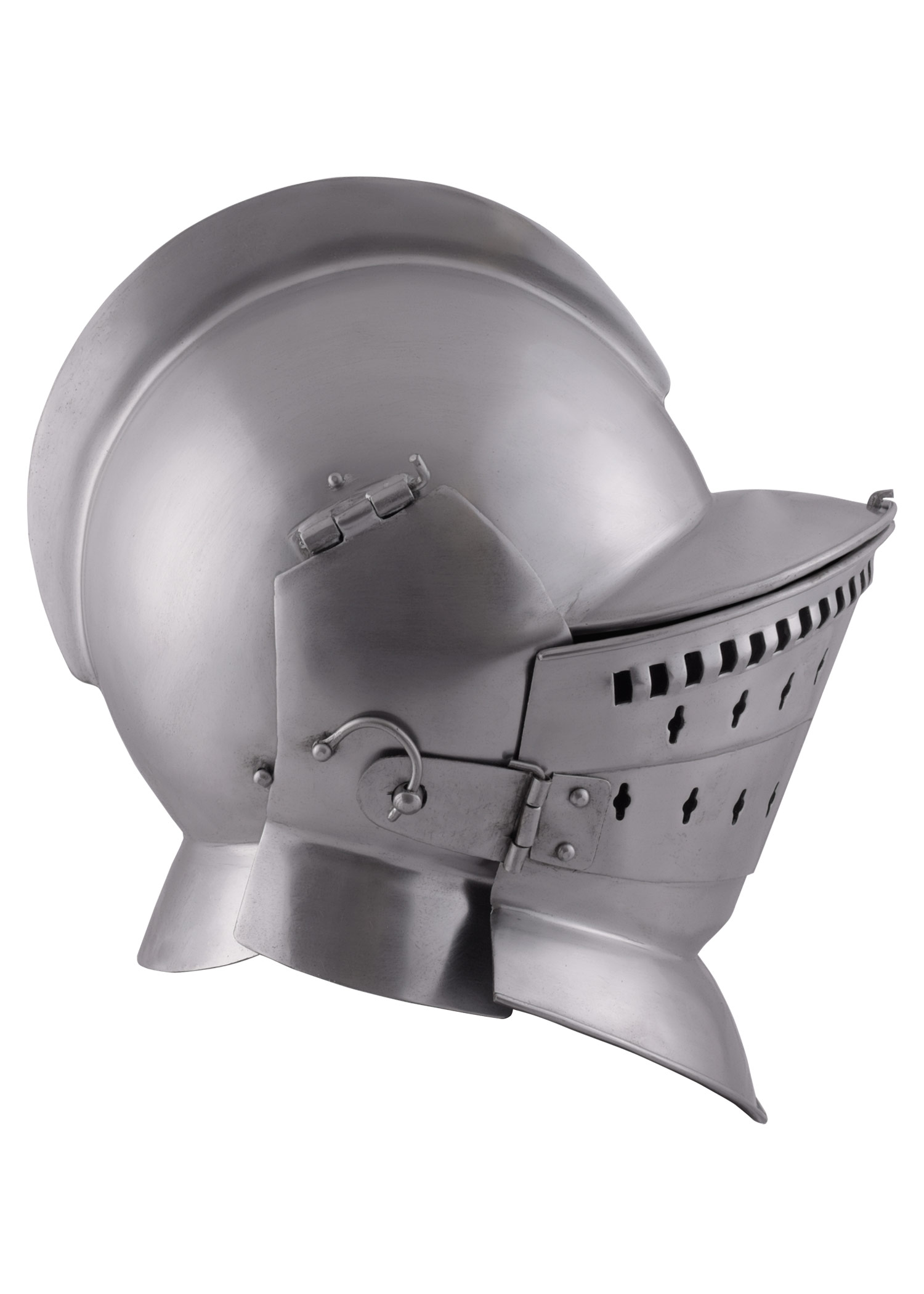 Burgonet with bevors, 2 mm steel