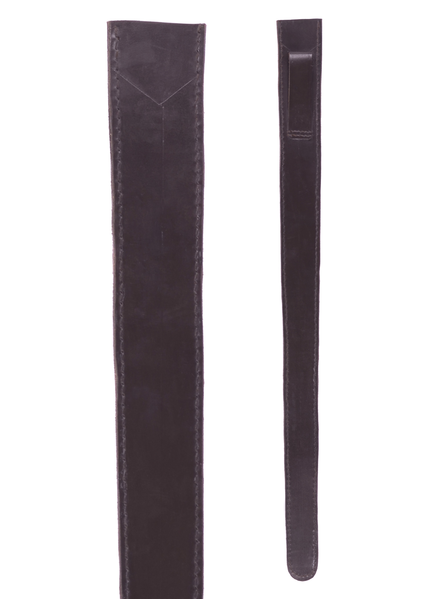 Leather scabbard for one-handed- sword