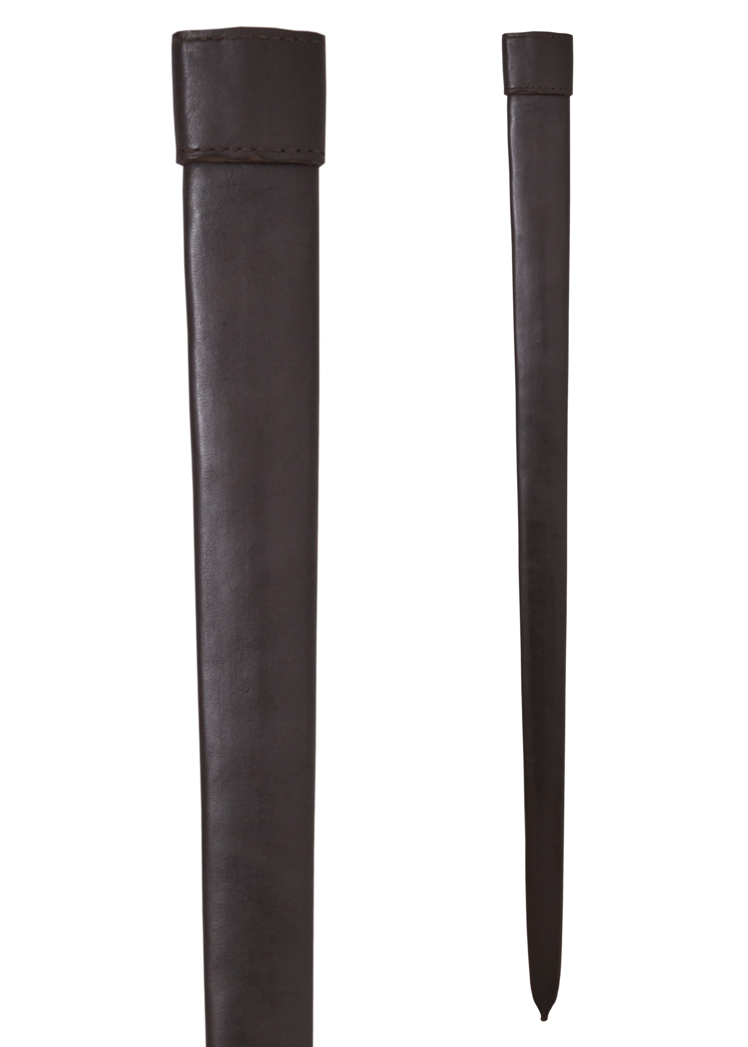 Leather Scabbard for One-and-a-half-handed Practical Blunt Swords