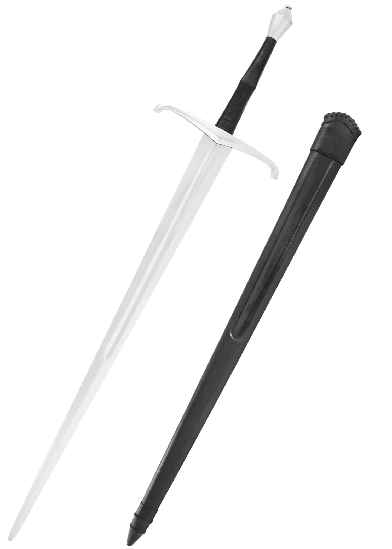 Italian One-Hand-and-a-Half Sword w. scabbard, practical blunt, SK-B