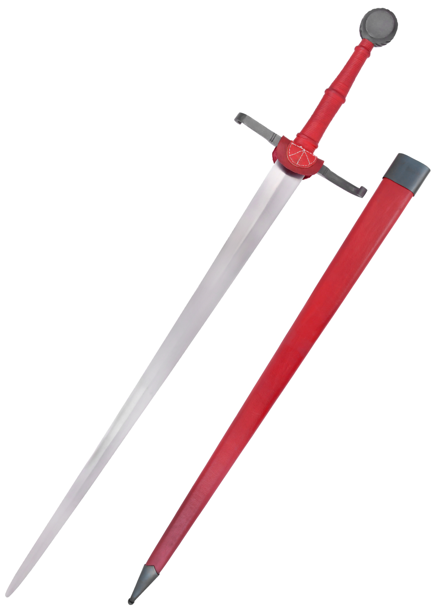 Medieval Longsword with Scabbard, 15th. C., Cluny Museum, Practical Blunt, SK-B