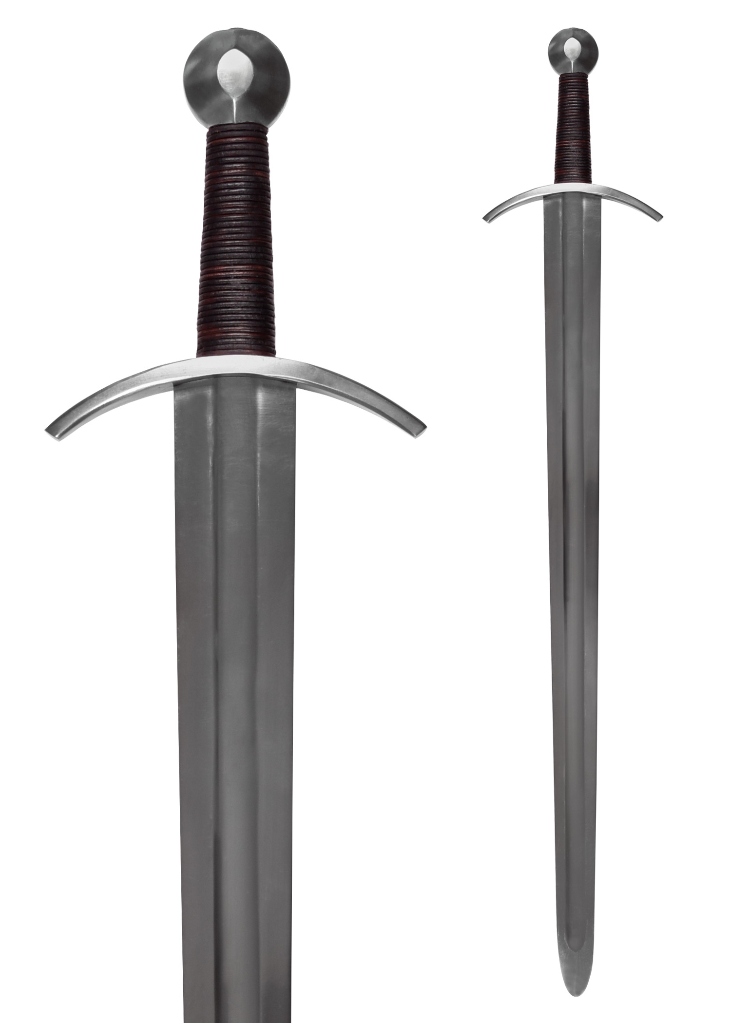 Tear Drop Medieval Sword with Scabbard, Practical Blunt SK-B
