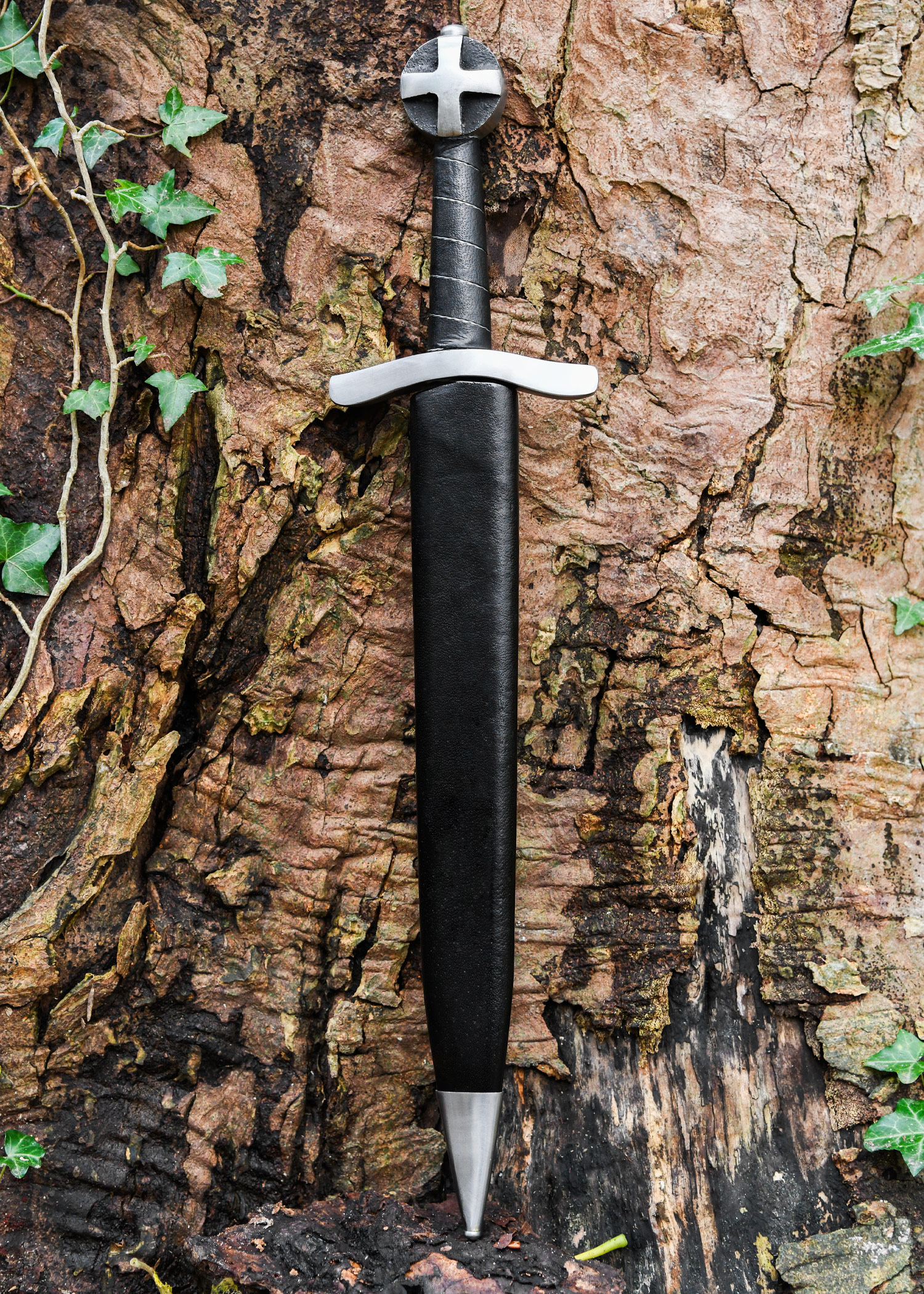 Crusader Dagger with scabbard, practical blunt, light combat version, SK-C