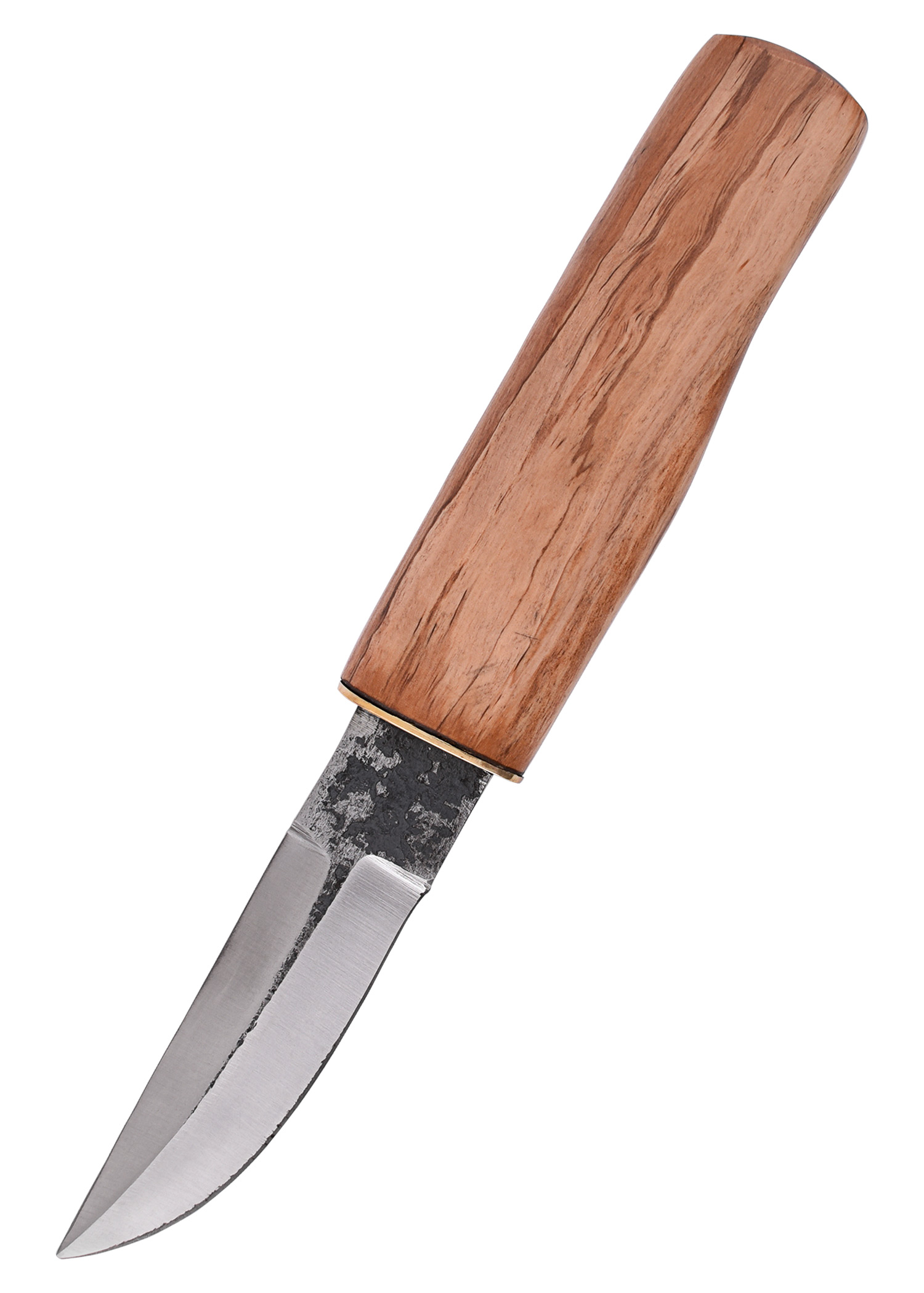 Medieval Utility Knife with wooden handle and leather sheath
