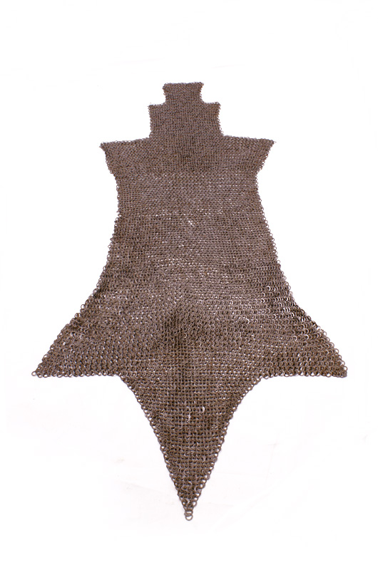 FRW Chainmail Leg Protection/Chausses, 8 mm, flat ring wedge riveted