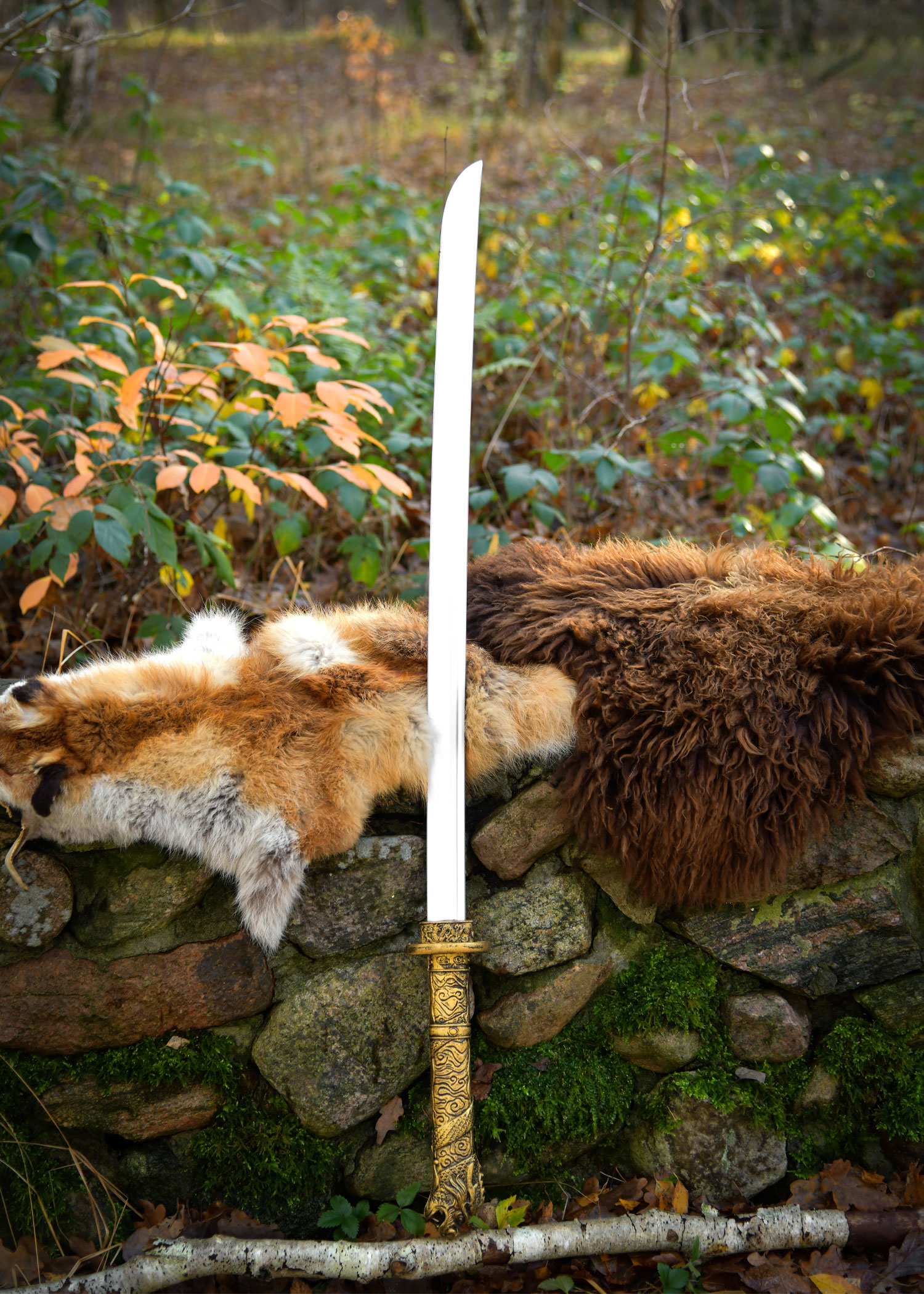 LARP Sword Takeo, Foam Weapon, 107 cm