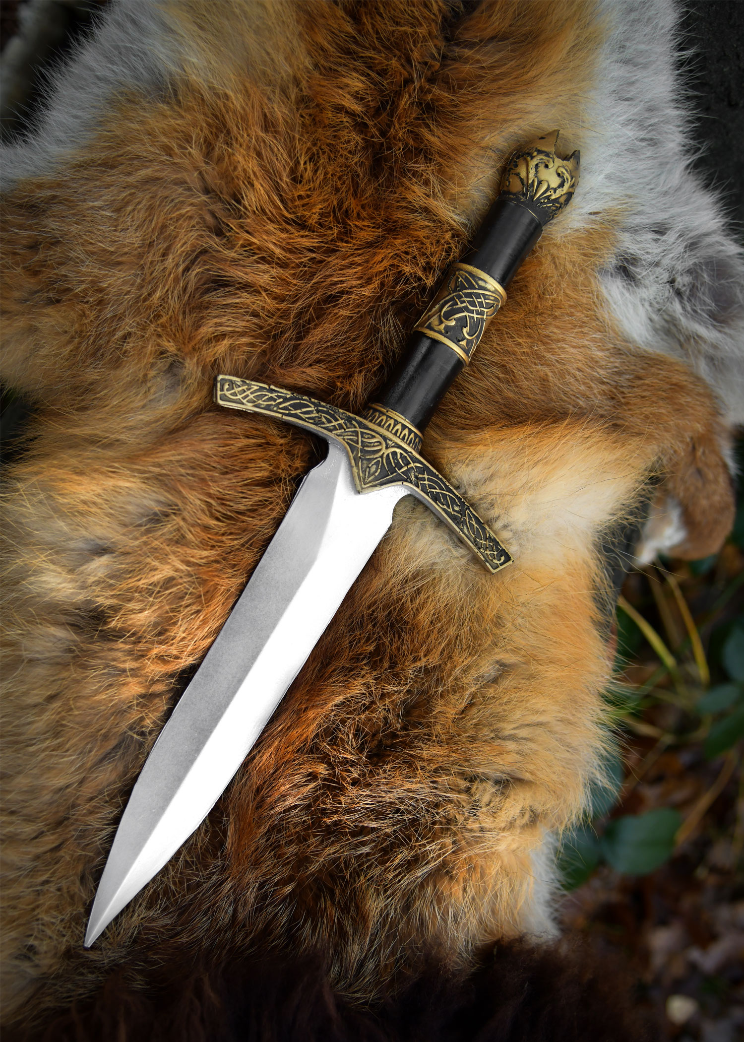 LARP Medieval Dagger Valdor, Foam Weapon, 37 cm
