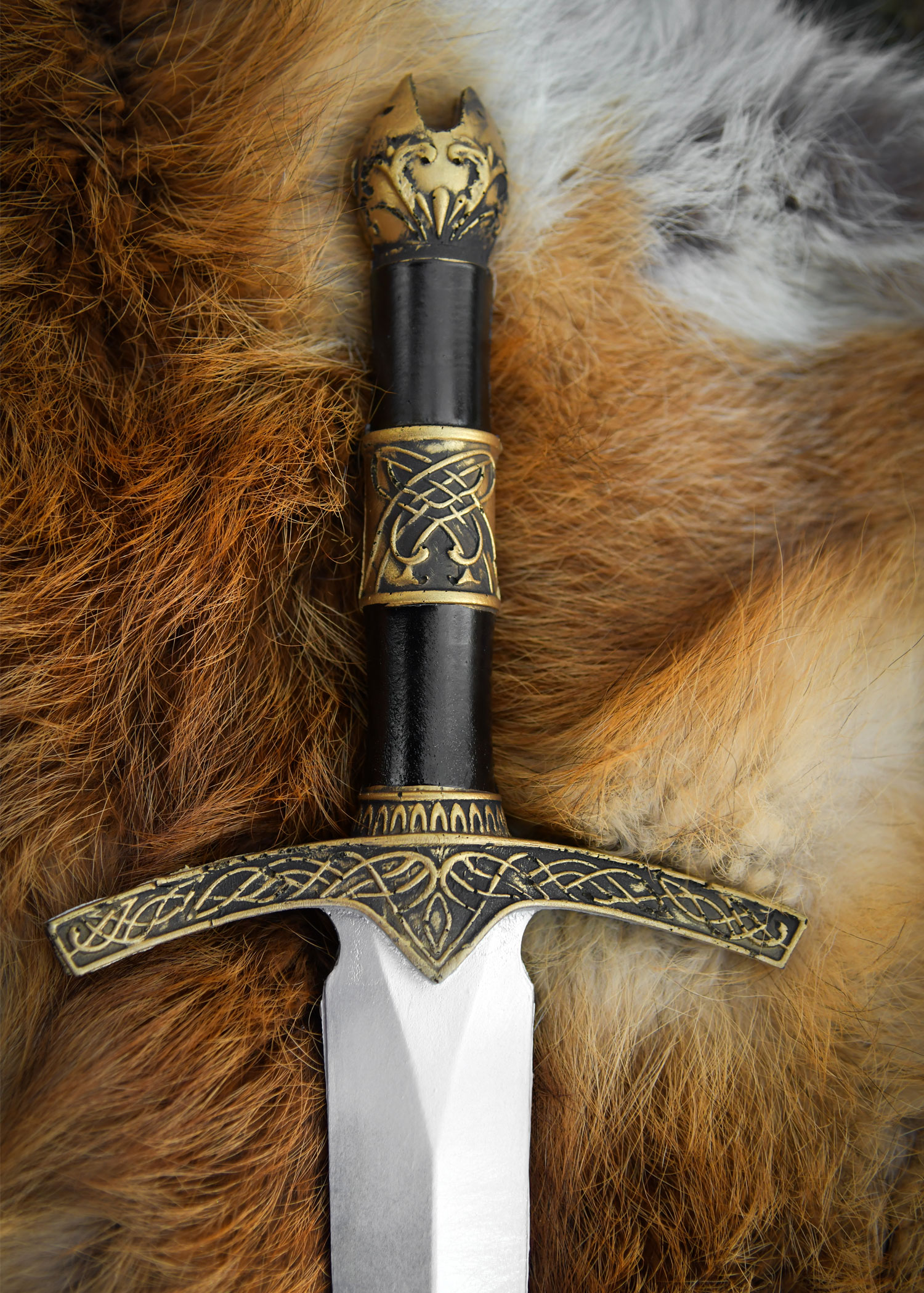 LARP Medieval Dagger Valdor, Foam Weapon, 37 cm