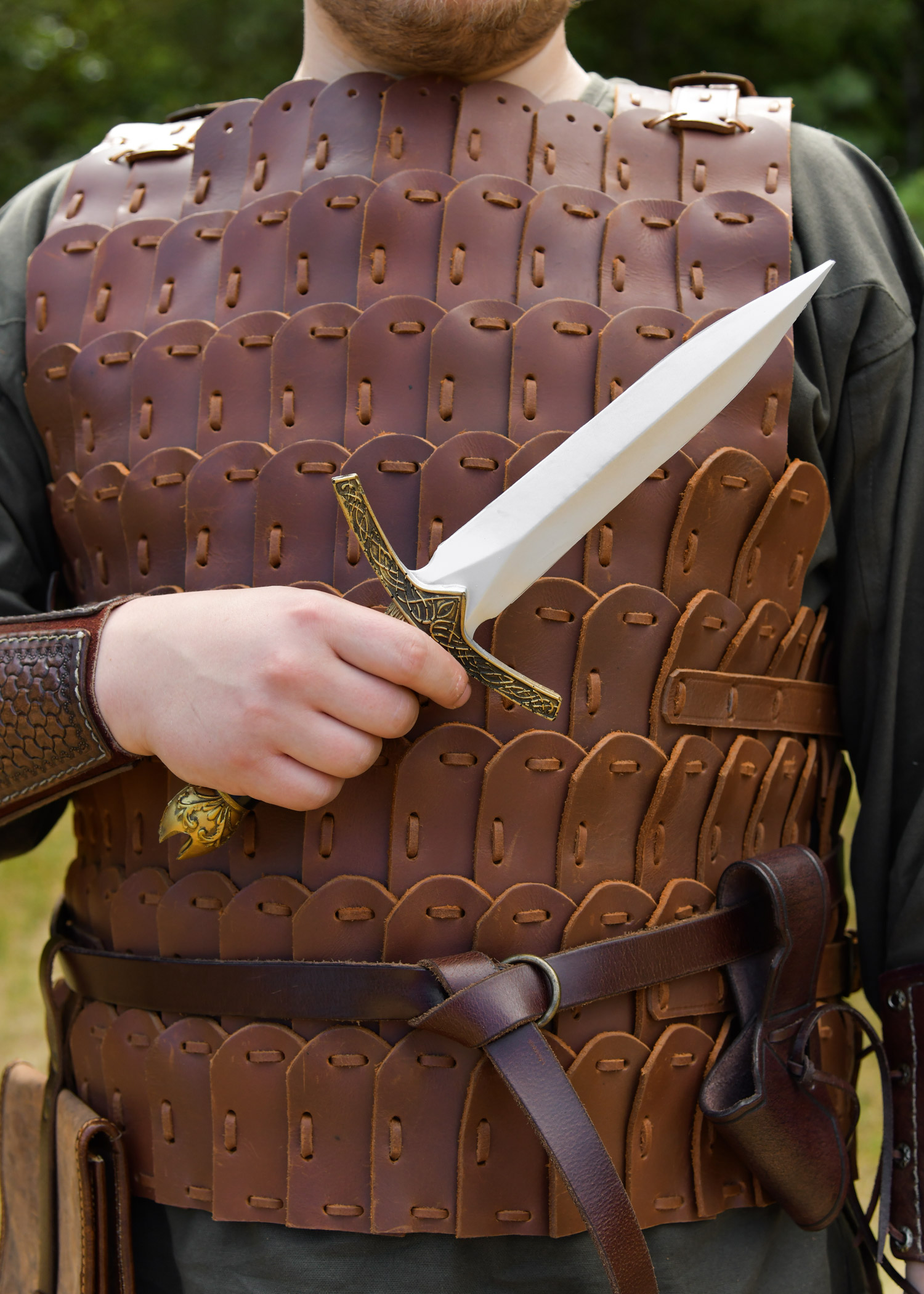LARP Medieval Dagger Valdor, Foam Weapon, 37 cm