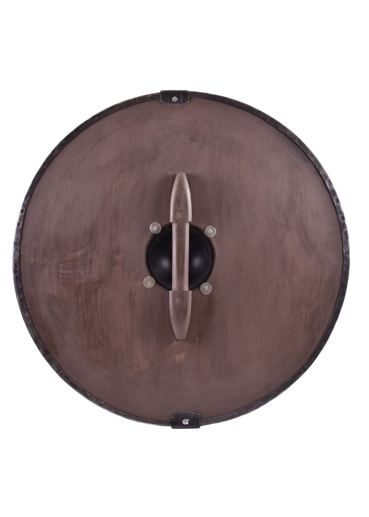 Viking Shield with Gripping Beast Motif, hand-painted, 61 cm (24 in.)