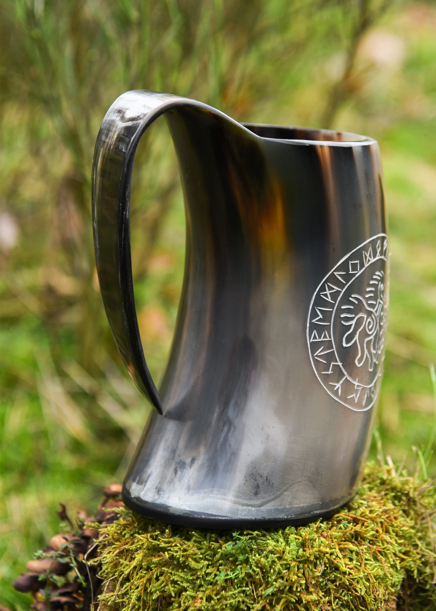 Horn Beer Mug / Tankard - Sleipnir