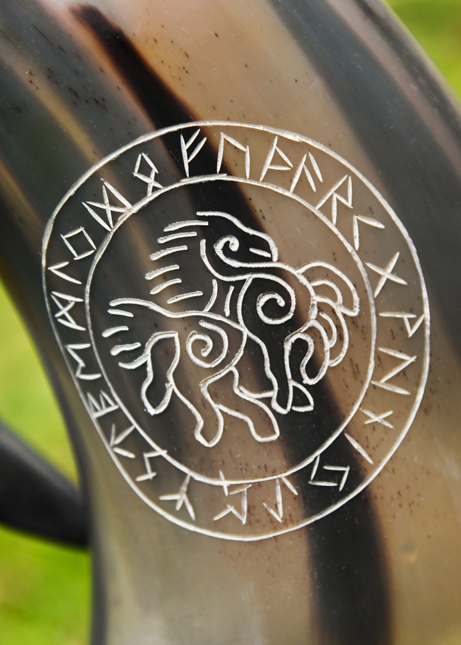 Horn Beer Mug / Tankard - Sleipnir