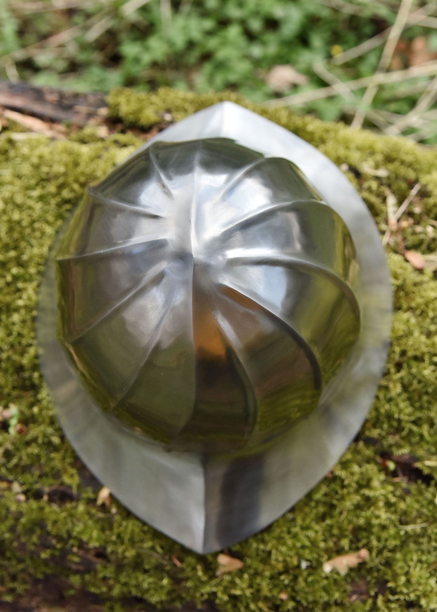 Burgundian Kettle Hat, 15th C., 1.6 mm Steel