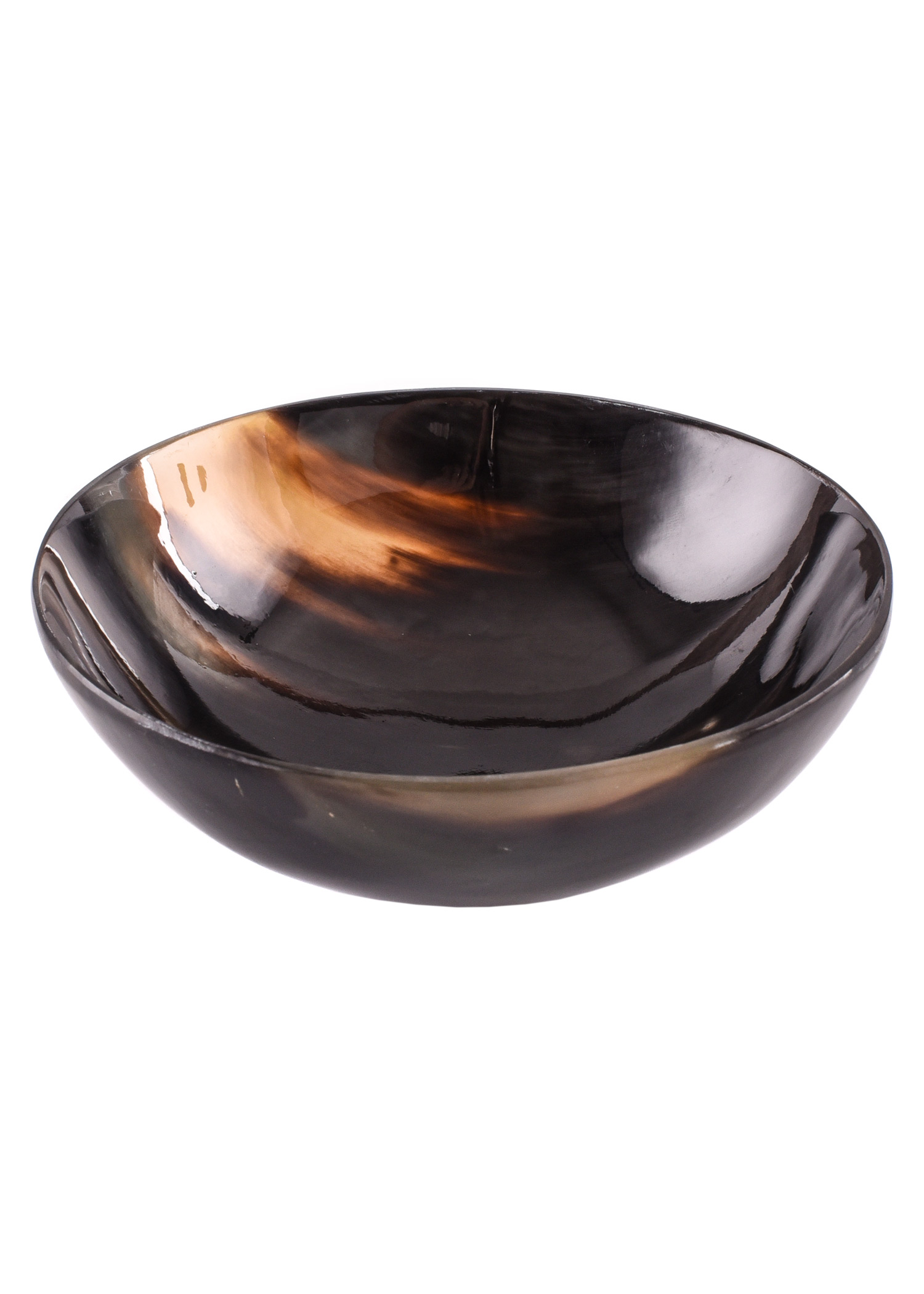 Horn Bowl, approx. 15 cm diameter