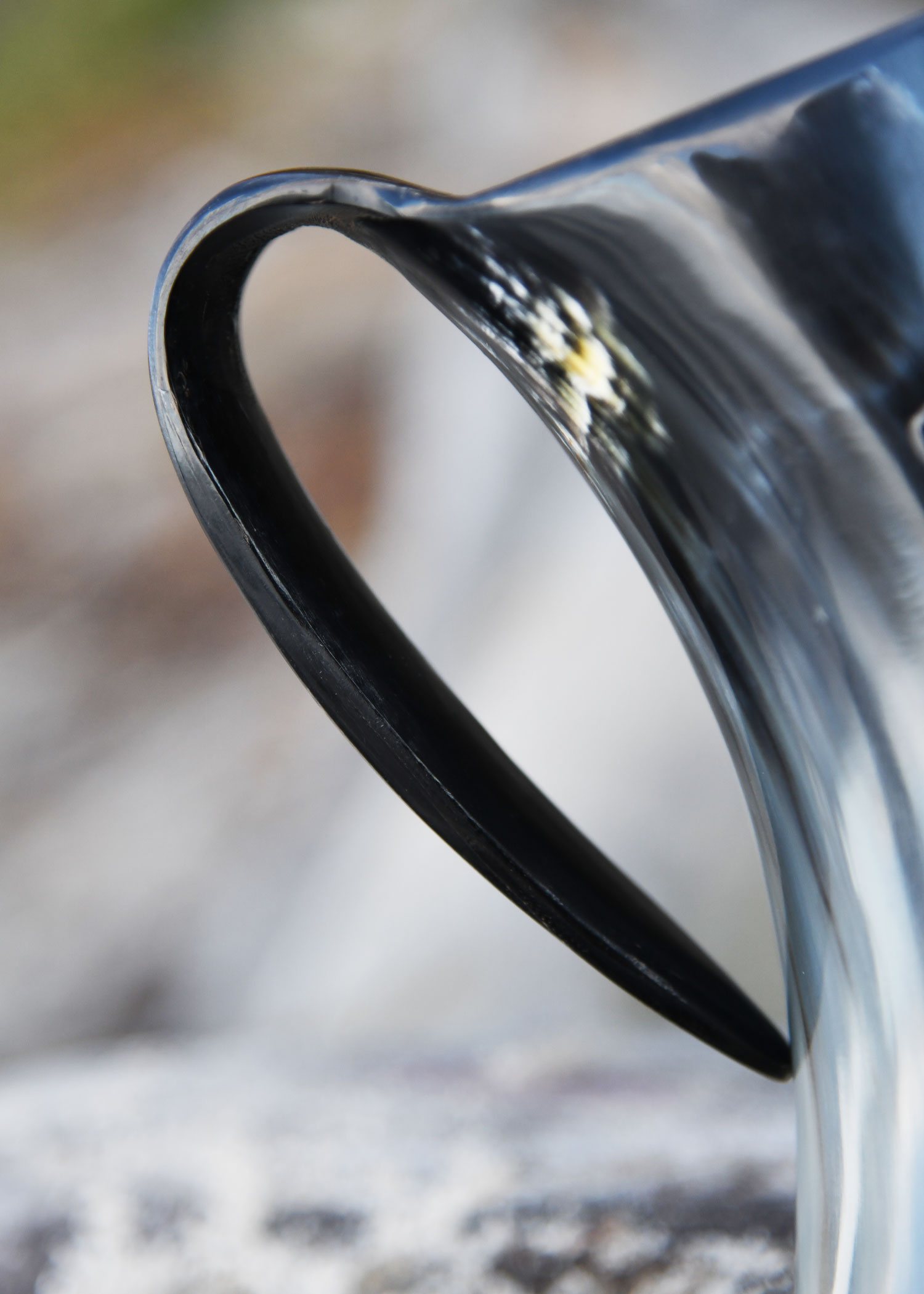 Horn Beer Mug / Tankard - Odin rides Sleipnir (our design, indiv. packing, 9083)
