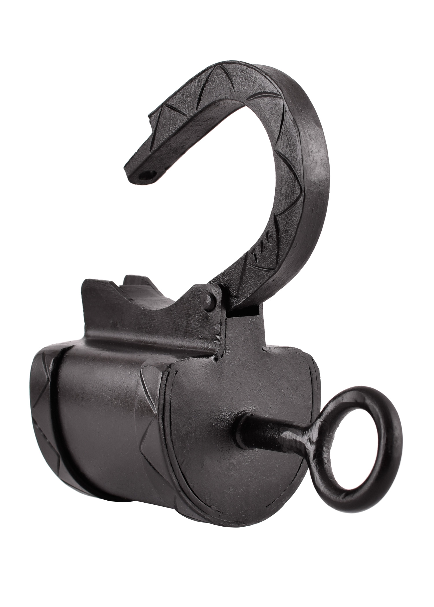 Medieval Padlock, Steel
