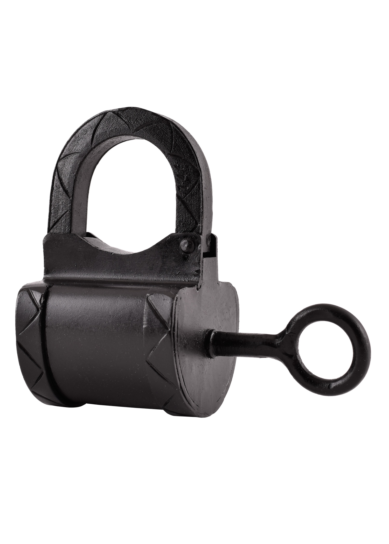 Medieval Padlock, Steel