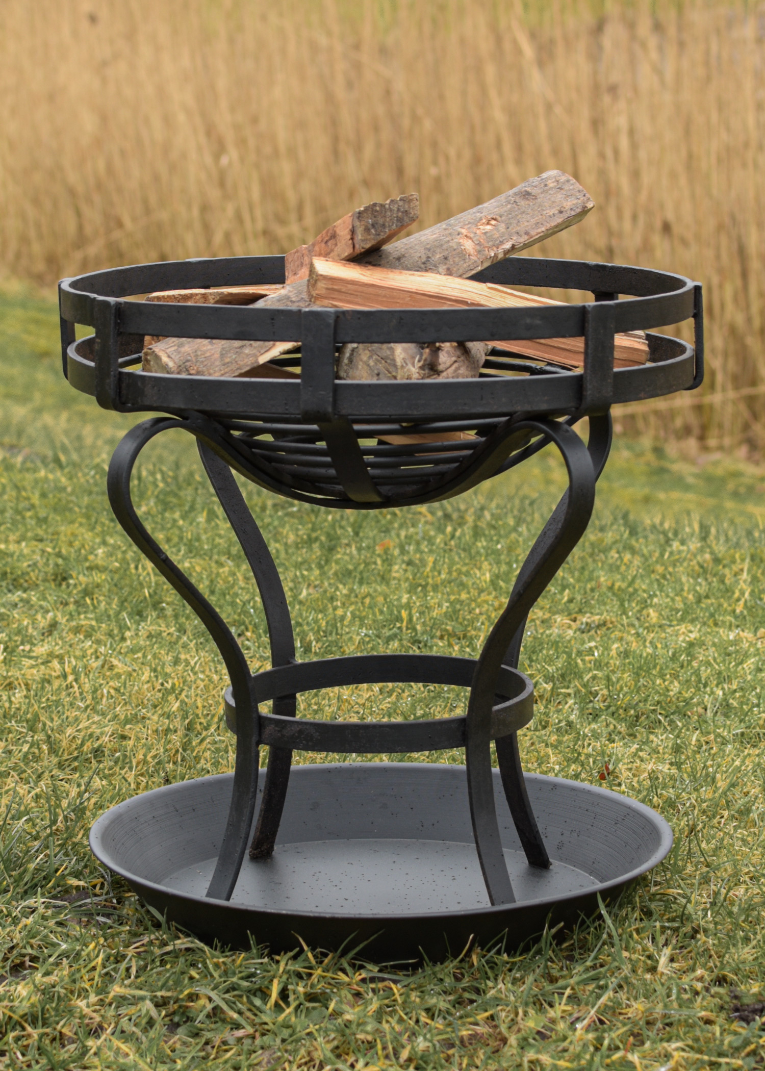Fire Basket with Collecting Tray, approx. 41 cm