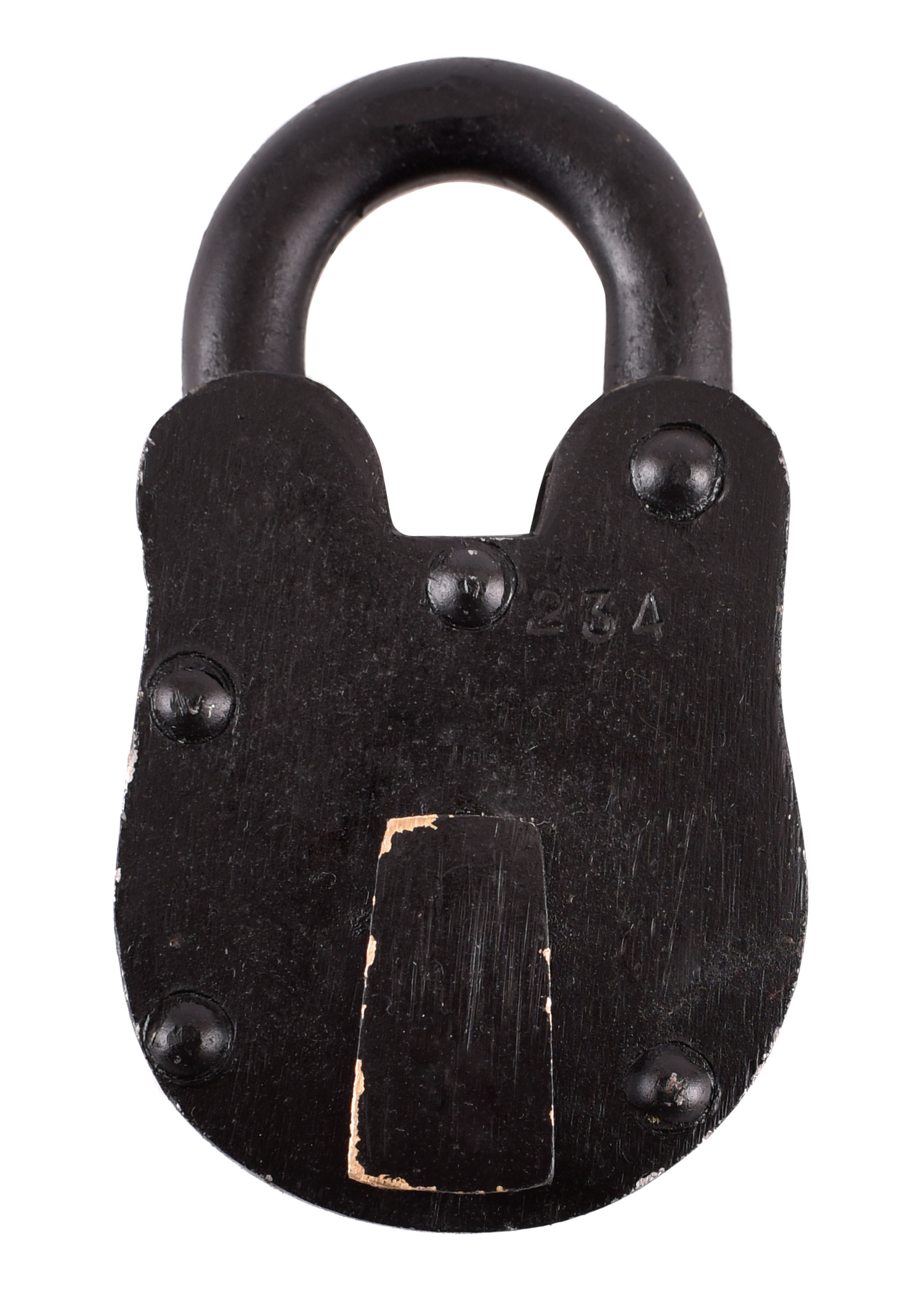 Medium-Sized Steel Padlock with 2 Keys