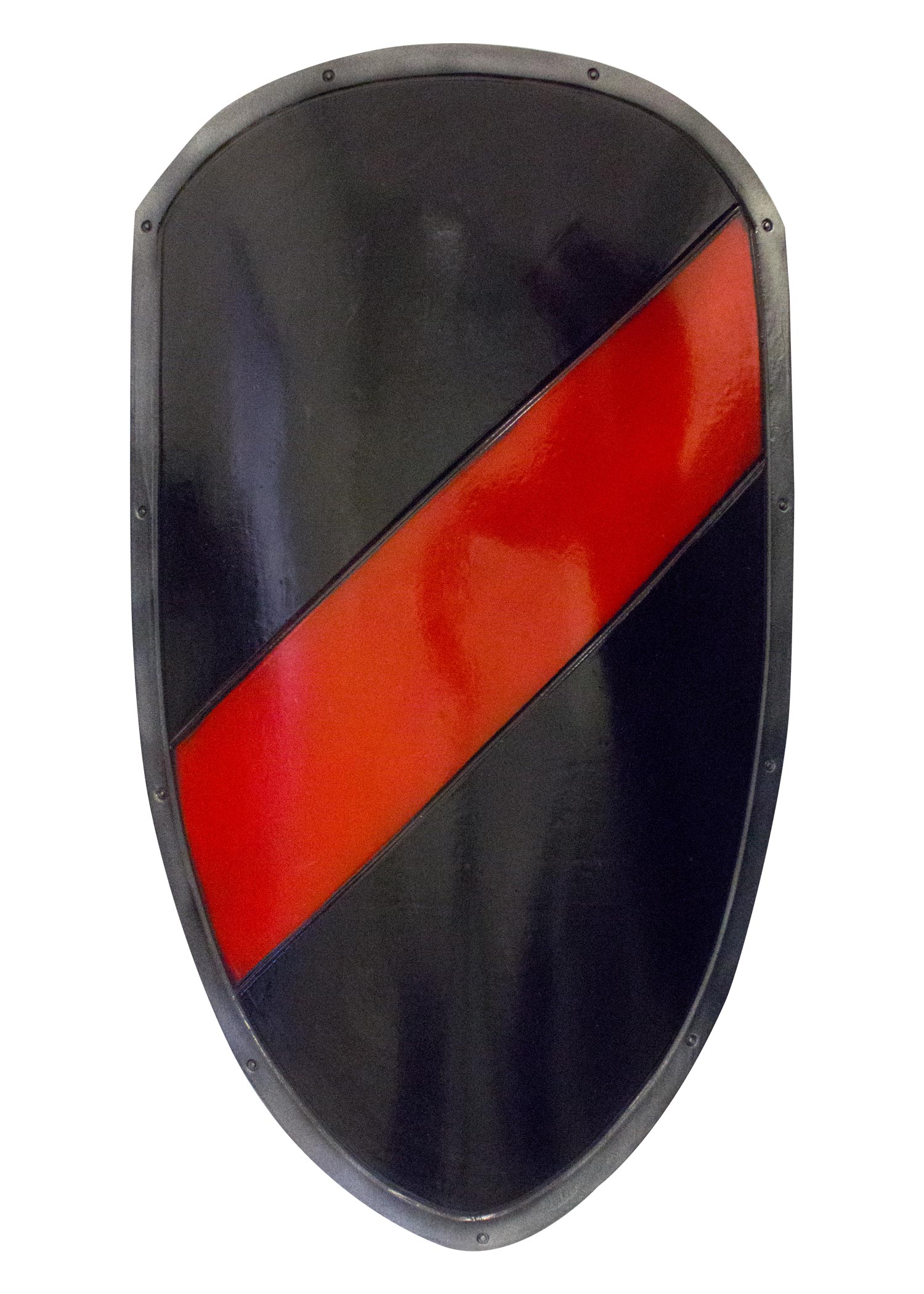 RFB Large Shield black/red, foam shield
