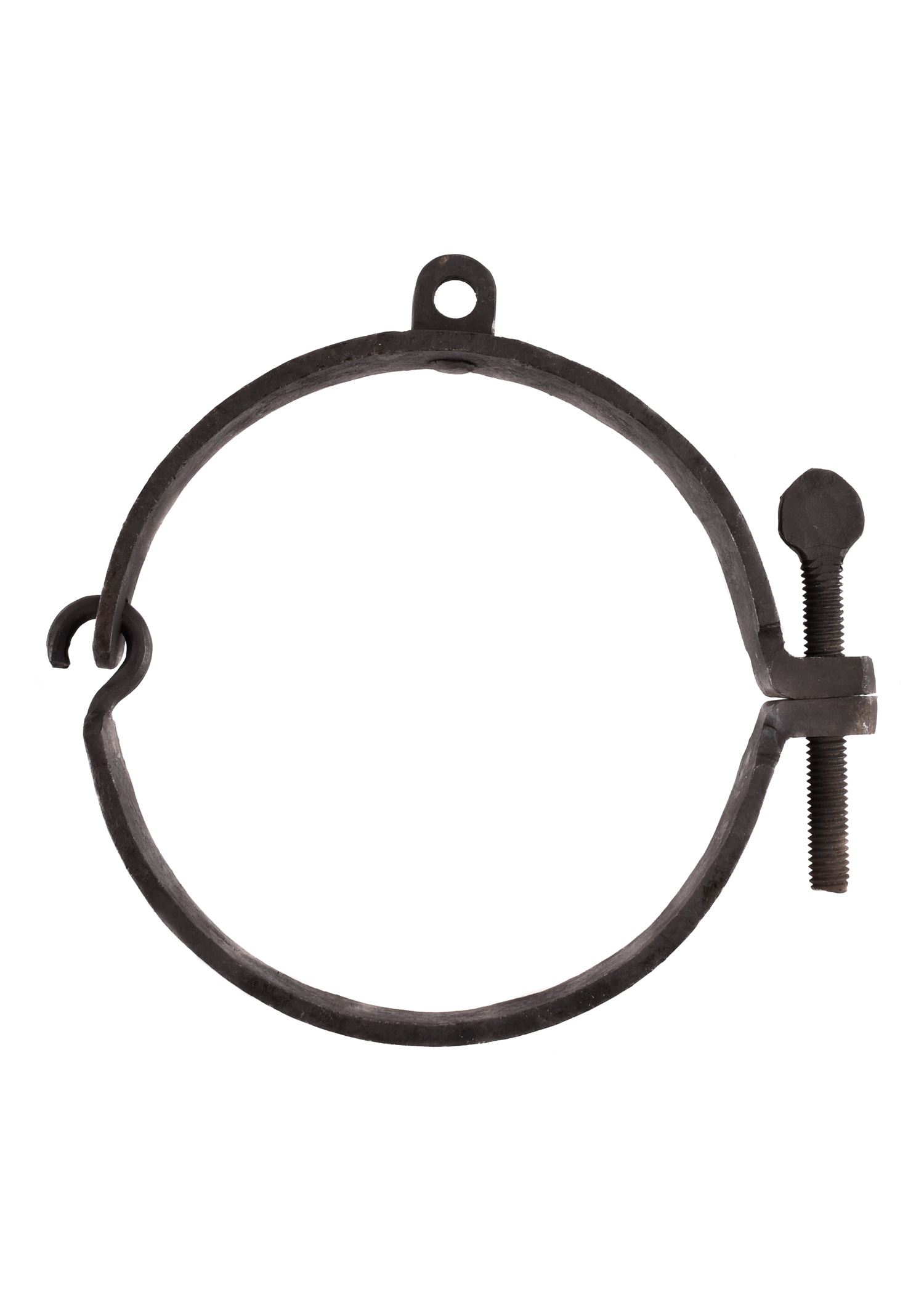 Medieval neck cuffs, hand-forged