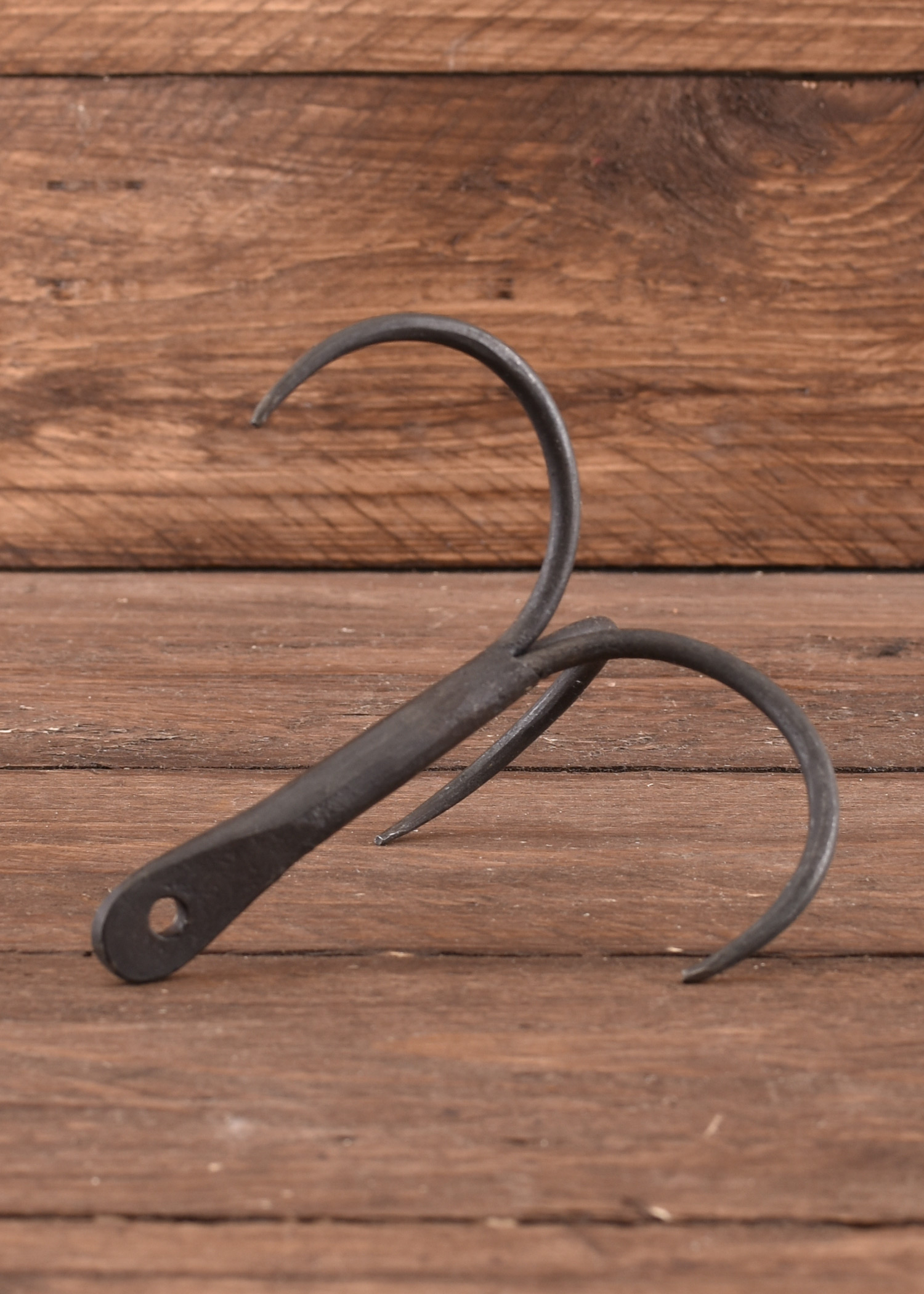 Grappling hook, handforged steel