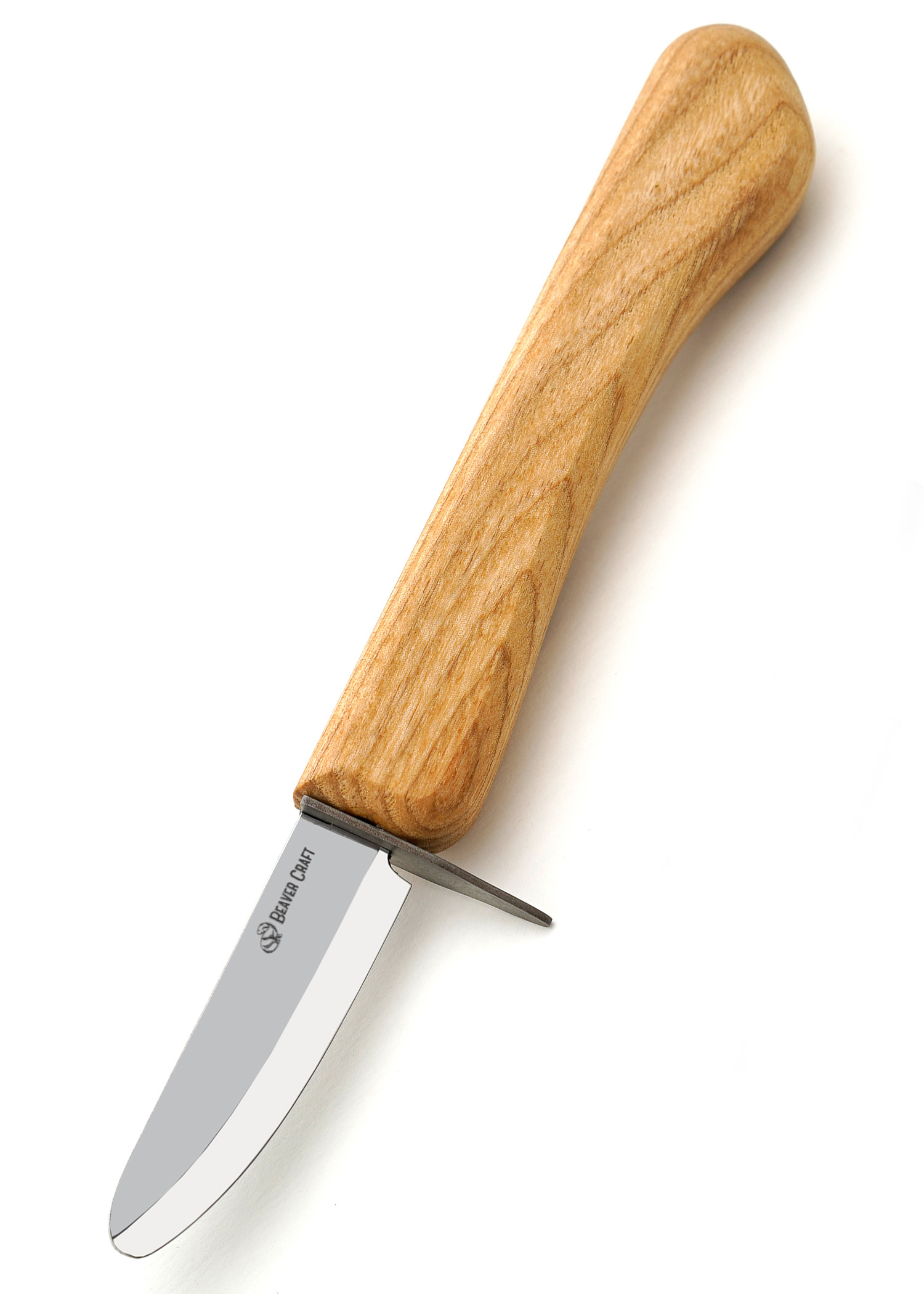 Small Whittling Knife for children with leather sheath, Beavercraft