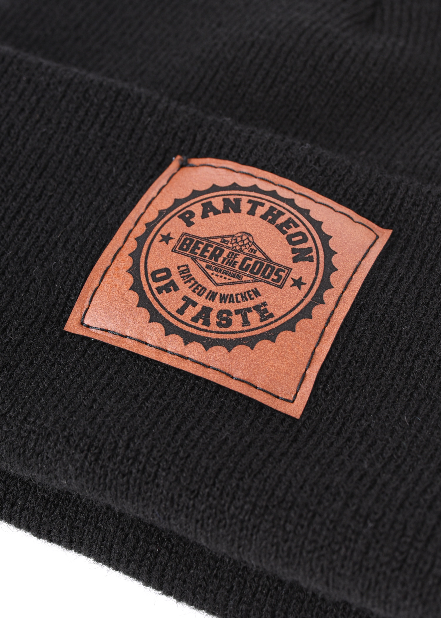 Beanie - A Pantheon of Taste, Black - Wacken Brewery