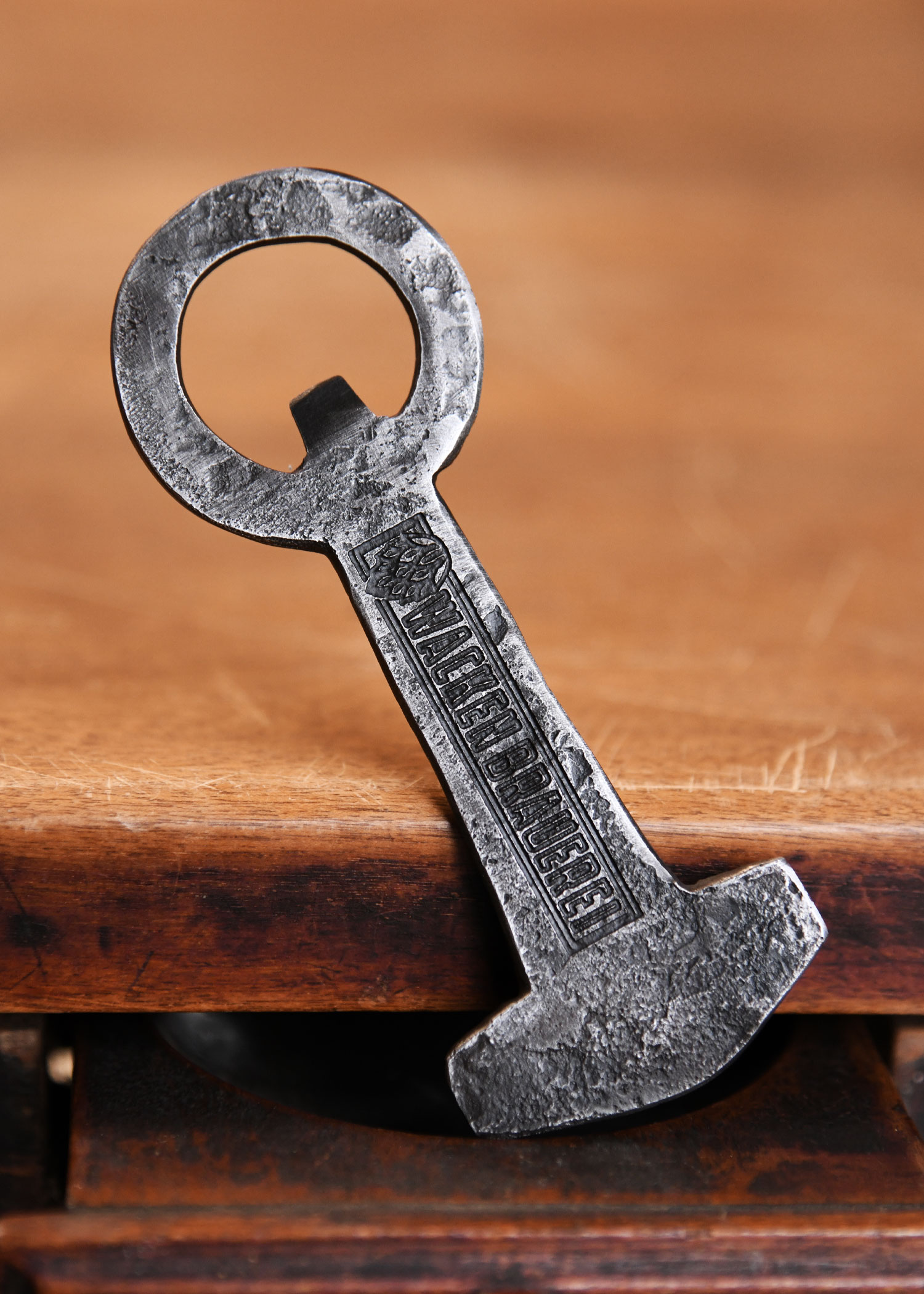 Thors Hammer Bottle Opener with Logo - Wacken Brauerei